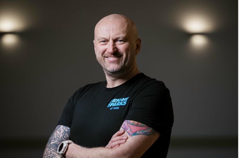 Frankie, Bright Sparks of York electrician
